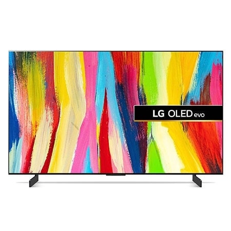 LG OLED42C2PSA OLED front view