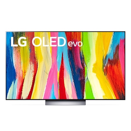 LG OLED55C2PSC OLED front view