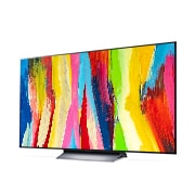 LG 139 cm (55) OLED evo TV (C2) with a9 Gen 5 AI Processor 4K, ThinQ AI, Brightness Booster, ALLM, OLED55C2PSC