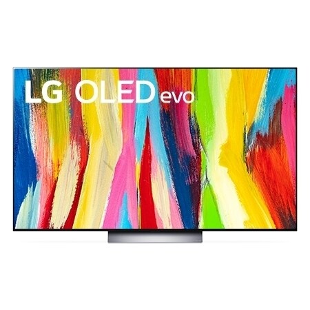 LG OLED77C2PSC OLED front view