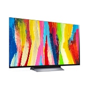 LG 195 cm (77) OLED evo TV (C2) with a9 Gen 5 AI Processor 4K, Dolby Vision, Brightness Booster, ALLM, OLED77C2PSC