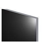 Close-up image of LG OLED evo TV, OLED G4 showing the ultra-slim top edge