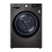 LG 9Kg Dryer, Dual Heat Pump™, Black Steel, DHV09SWB