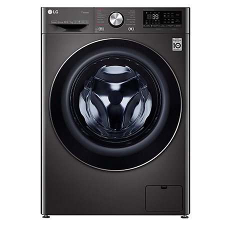 LG FHD1057STB washer dryer front view