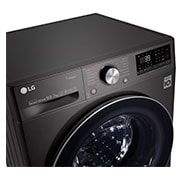 LG 10.5/7Kg Front Load Washer-Dryer, AI Direct Drive™, Black VCM, FHD1057STB