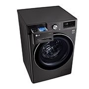 LG 10.5/7Kg Front Load Washer-Dryer, AI Direct Drive™, Black VCM, FHD1057STB