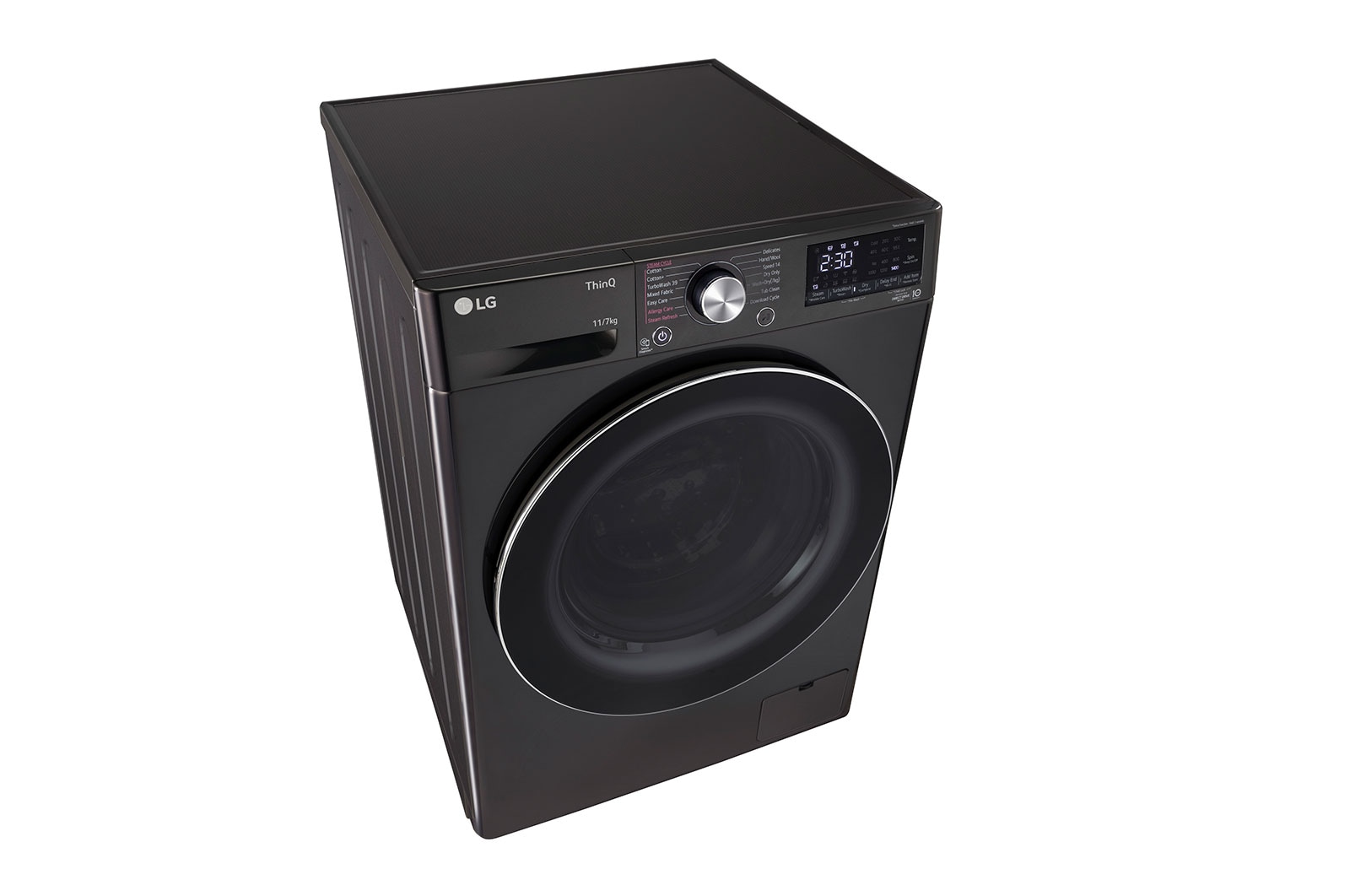 LG 11/7Kg Front Load Washer Dryer, AI Direct Drive™, Black VCM, FHD1107STB