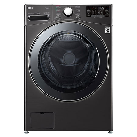 LG FHD2112STB washer dryer front view