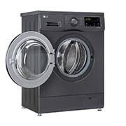 LG 7Kg Front Load Washing Machine, Inverter Direct Drive, Middle Black, FHM1207SDM