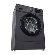 LG 7Kg Front Load Washing Machine, Inverter Direct Drive, Middle Black, FHM1207SDM