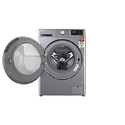 LG 8Kg Front Load Washing Machine, AI Direct Drive™, Steam™, Platinum Silver, FHP1208Z5P