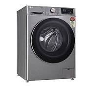 LG 8Kg Front Load Washing Machine, AI Direct Drive™, Steam™, Platinum Silver, FHP1208Z5P