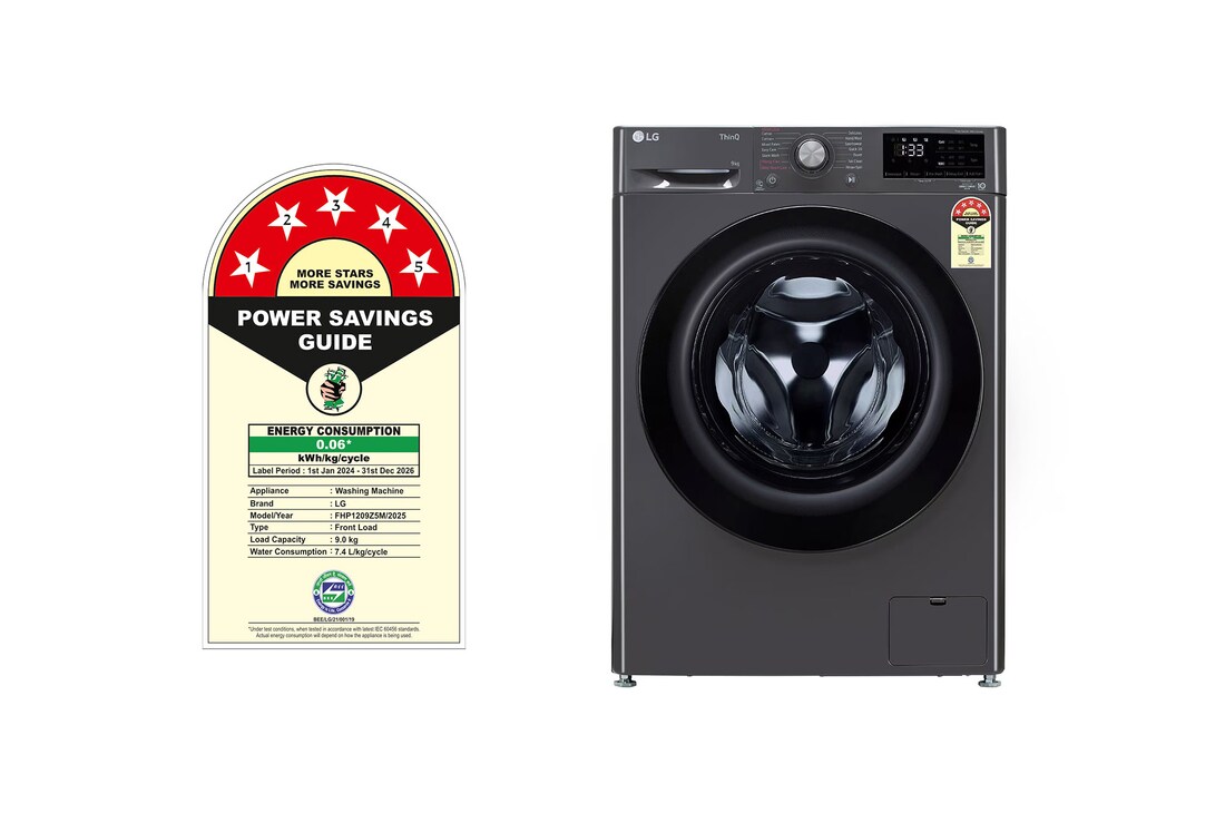 Front view with door open