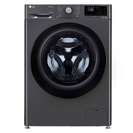 LG FHP1410Z5M front loading washing machine front view