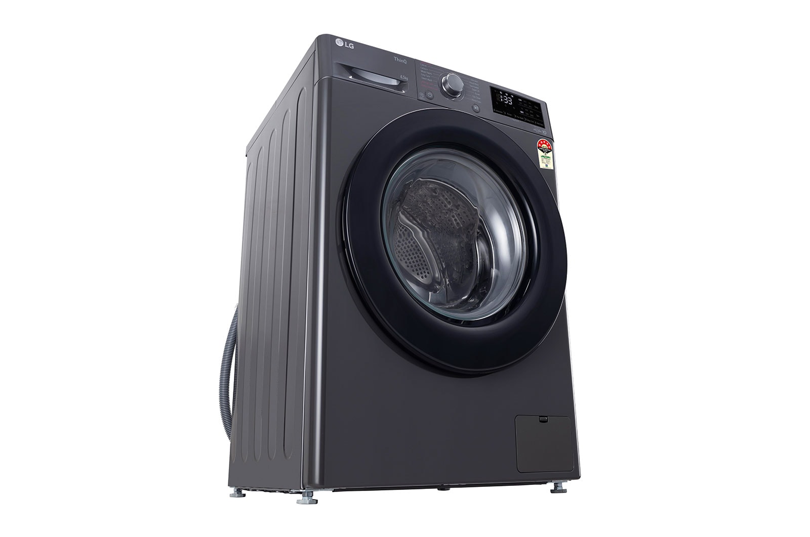 LG 6.5Kg Front Load Washing Machine, AI Direct Drive™, Middle Black, FHV1265Z2M