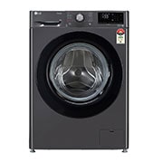 LG 8Kg Front Load Washing Machine, AI Direct Drive™ , Steam, Middle Black, FHV1408Z2M