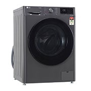 LG 9Kg Front Load Washing Machine, AI Direct Drive™, Middle Black, FHV1409Z4M