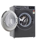 LG 9Kg Front Load Washing Machine, AI Direct Drive™, Middle Black, FHV1409Z4M