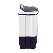 LG 7.5Kg Semi Automatic Top Load Washing Machine, Roller Jet Pulsator + Soak, Purple, P7525SPAZ