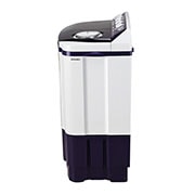 LG 7.5Kg Semi Automatic Top Load Washing Machine, Roller Jet Pulsator + Soak, Purple, P7525SPAZ