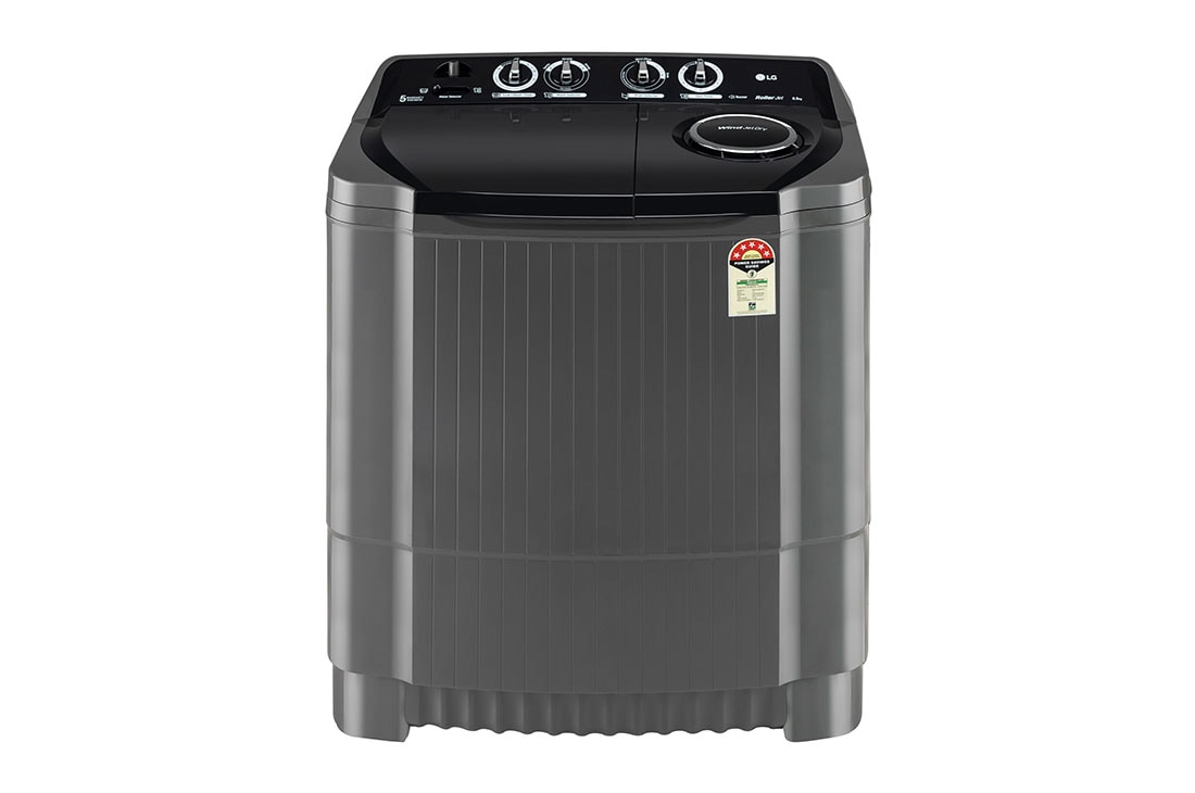 LG P8535SKMZ semi automatic washing machine front view