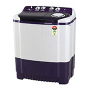 LG 8.5Kg Semi Automatic Top Load Washing Machine, Roller Jet Pulsator + Soak, Purple, P8535SPMZ