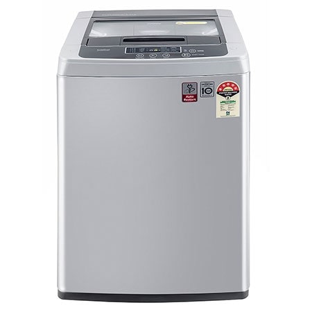 LG T65SKSF4Z top loading washing machine front view