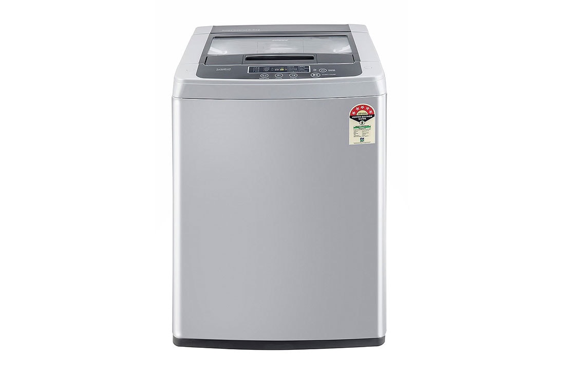 LG T65SKSF4Z top loading washing machine front view