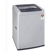 LG 6.5Kg Top Load Washing Machine, Smart Inverter Motor, Middle Free Silver , T65SKSF4Z