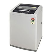 LG 7.5Kg Top Load Washing Machine, Smart Inverter Motor, Middle Free Silver, T75SKSF1Z