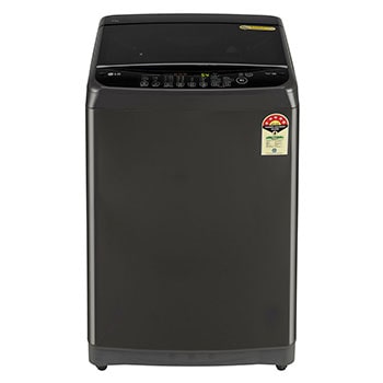 LG T80AJMB1Z top loading washing machine front view
