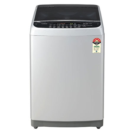 LG T80SJSF1Z top loading washing machine front view