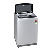 LG 8Kg Top Load Washing Machine, Smart Inverter Motor, Middle Free Silver, T80SJSF1Z