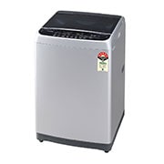 LG 8Kg Top Load Washing Machine, Smart Inverter Motor, Middle Free Silver, T80SJSF1Z