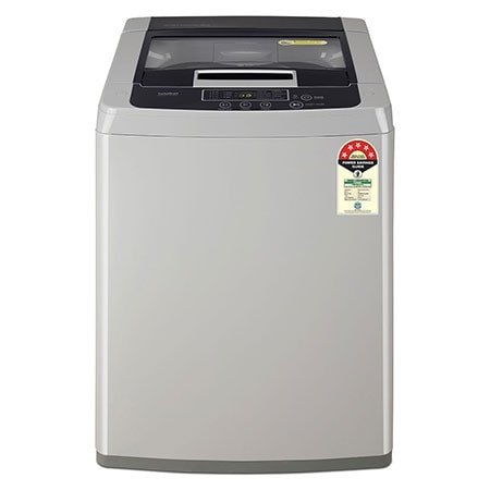 LG Tt80sksf1z top loading washing machine front view