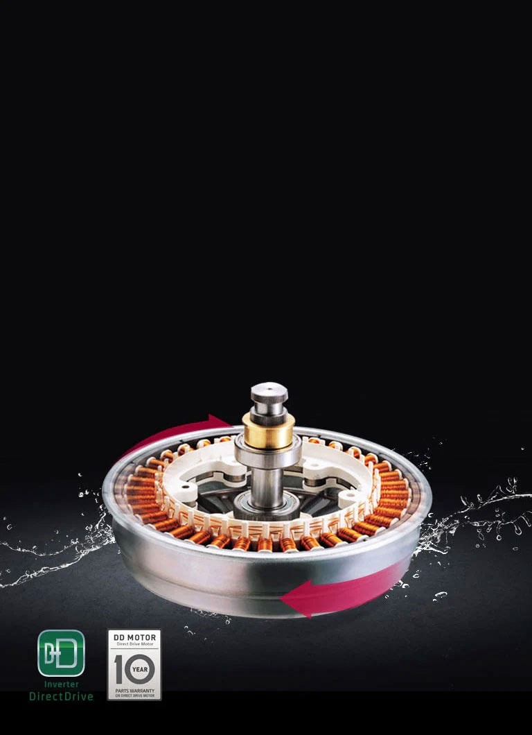 LG THD09SWM Washing Machine Inverter Direct Drive Motor