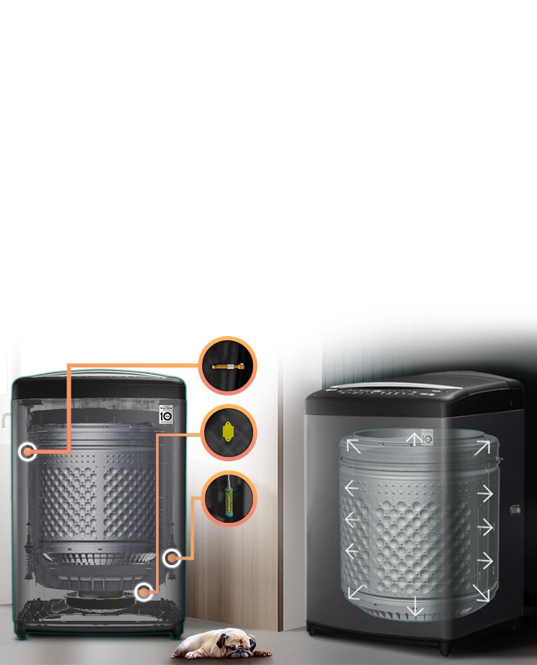 LG THD09SWM Washing Machine Bigger Capacity