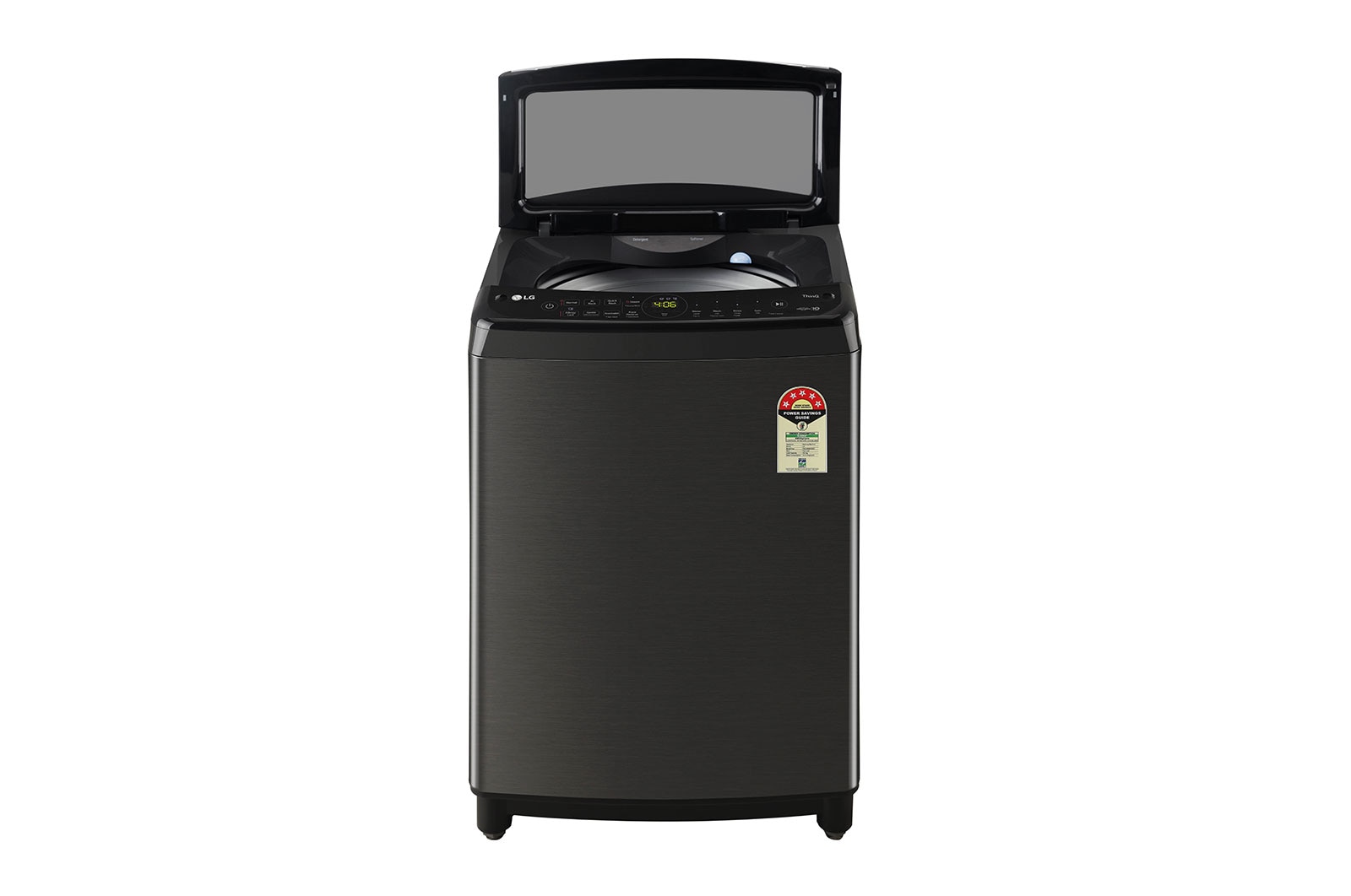 LG 11Kg Top Load Washing Machine, AI Direct Drive™, Platinum Black, THD11SWP