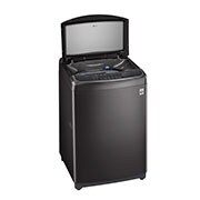 LG 18Kg Top Load Washing Machine, In-built Heater, Black, THD18STB