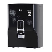 LG 8L RO+UV+Mineral Booster Water Purifier, Steel Tank, Black, WW151NP