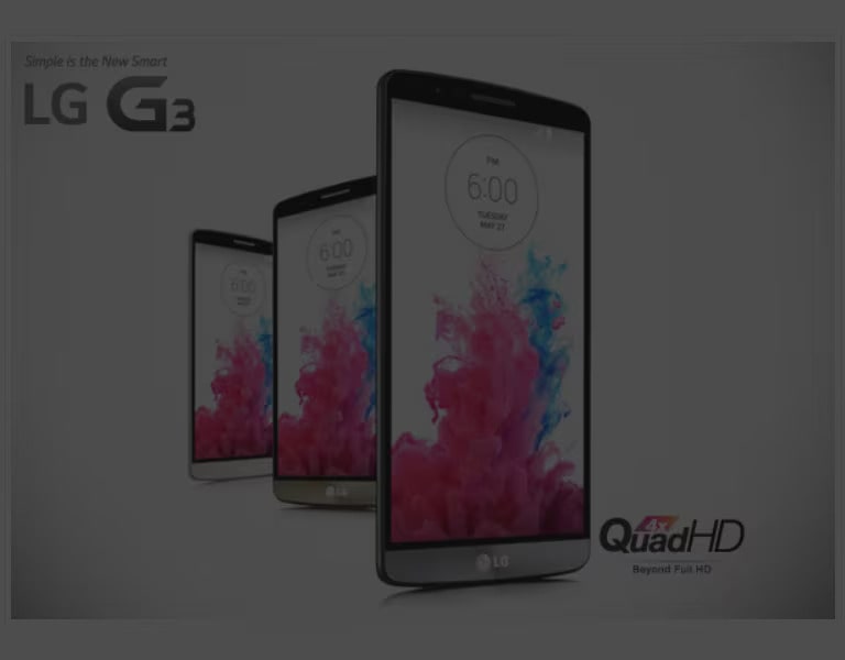 LG G3 WITH QUAD HD DISPLAY: GET READY TO BE MESMERIZED!1