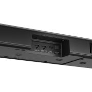 Dettaglio degli ingressi sulla soundbar