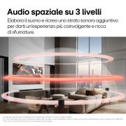 Caratteristica Audio spaziale su 3 livelli