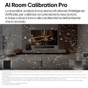 LG Soundbar SG10TY I 420W su 3.1 canali I Dolby Atmos, Wi-Fi, Design a filo muro, Spotify Connect, Airplay2, WOWCAST, SG10TY