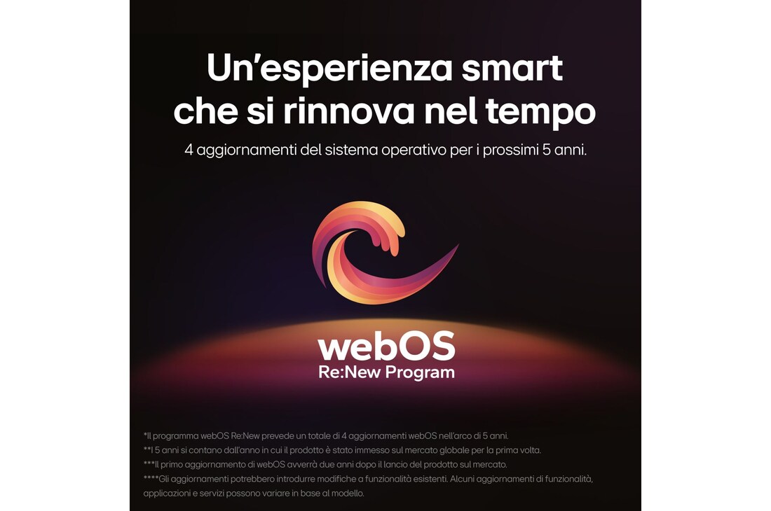 Caratteristica Un'esperienza smart che si rinnova nel tempo