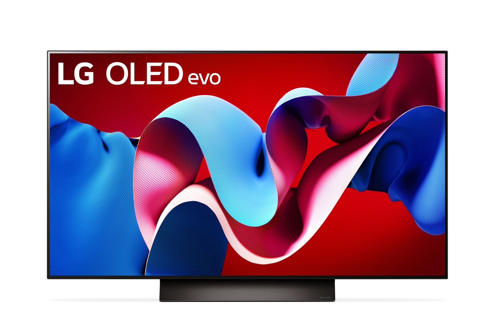 Primo piano del TV che mostra il bordo superiore