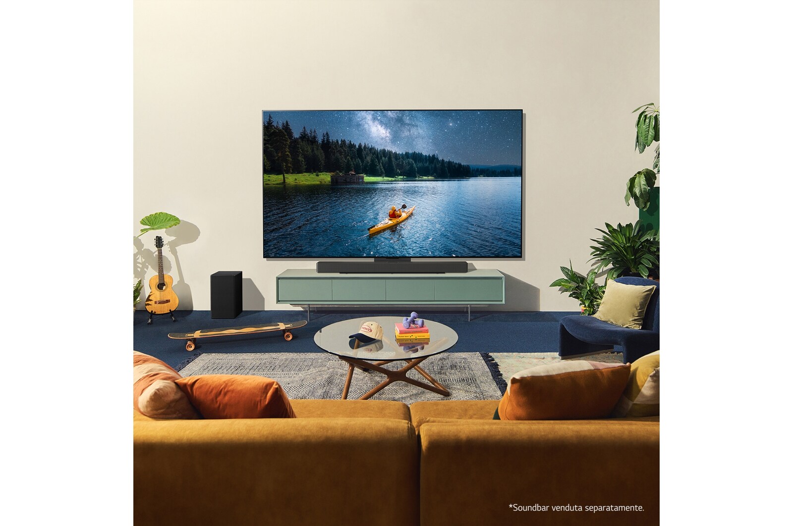 Vista in ambiente tv OLED55C44LA.API