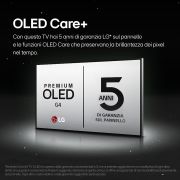 LG TV 55 pollici LG OLED evo AI G4 4K Smart TV 2024, OLED55G45LW