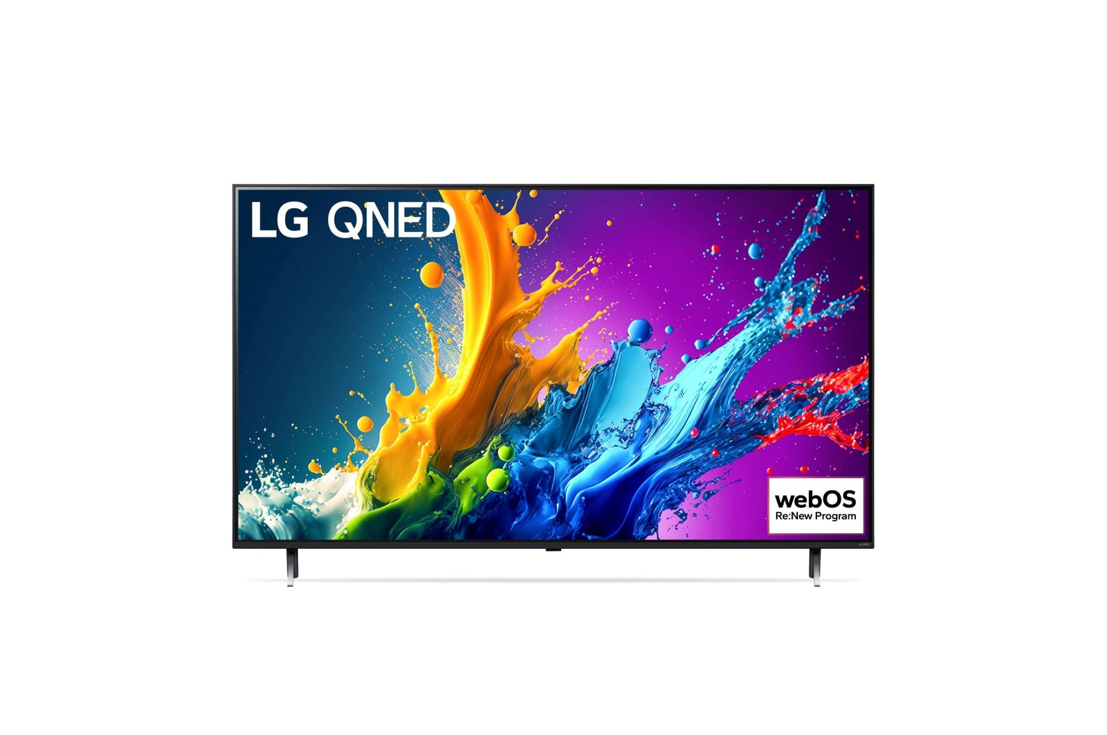 Vista frontale tv 43QNED80T6A.API