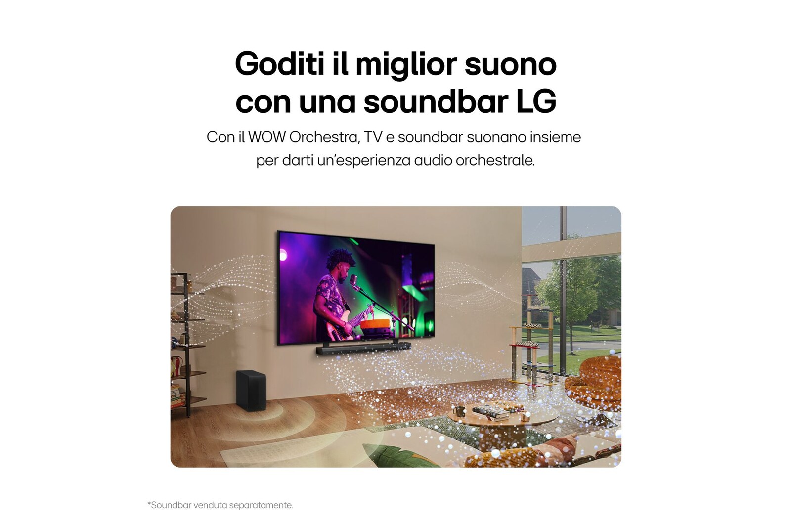 soundbar LG life style image